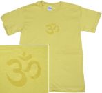 OM T-shirt: Clear on Avocado